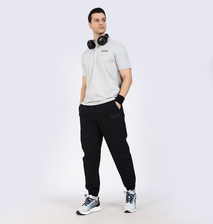 Xtep Men's Cotton Antibacterial Lifestyle T-shirt Grey