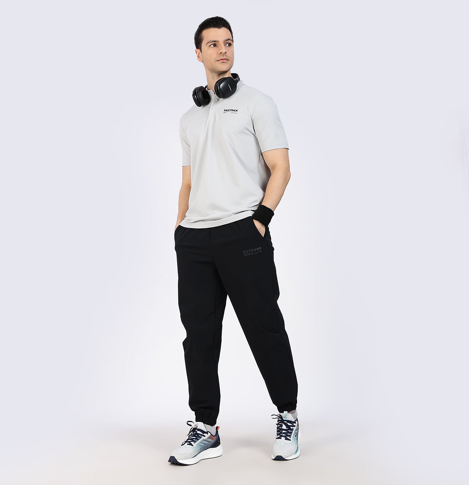 Ice-Cooling Running T-Shirt - Grey