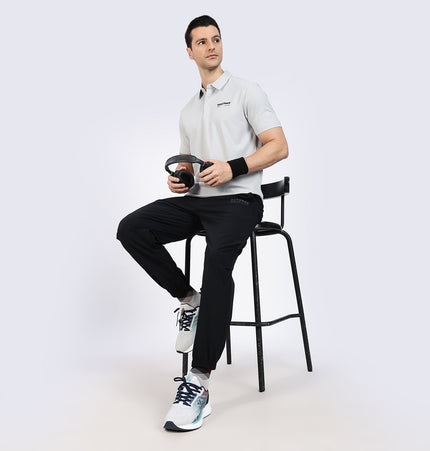 Xtep Men's Cotton Antibacterial Lifestyle T-shirt Grey