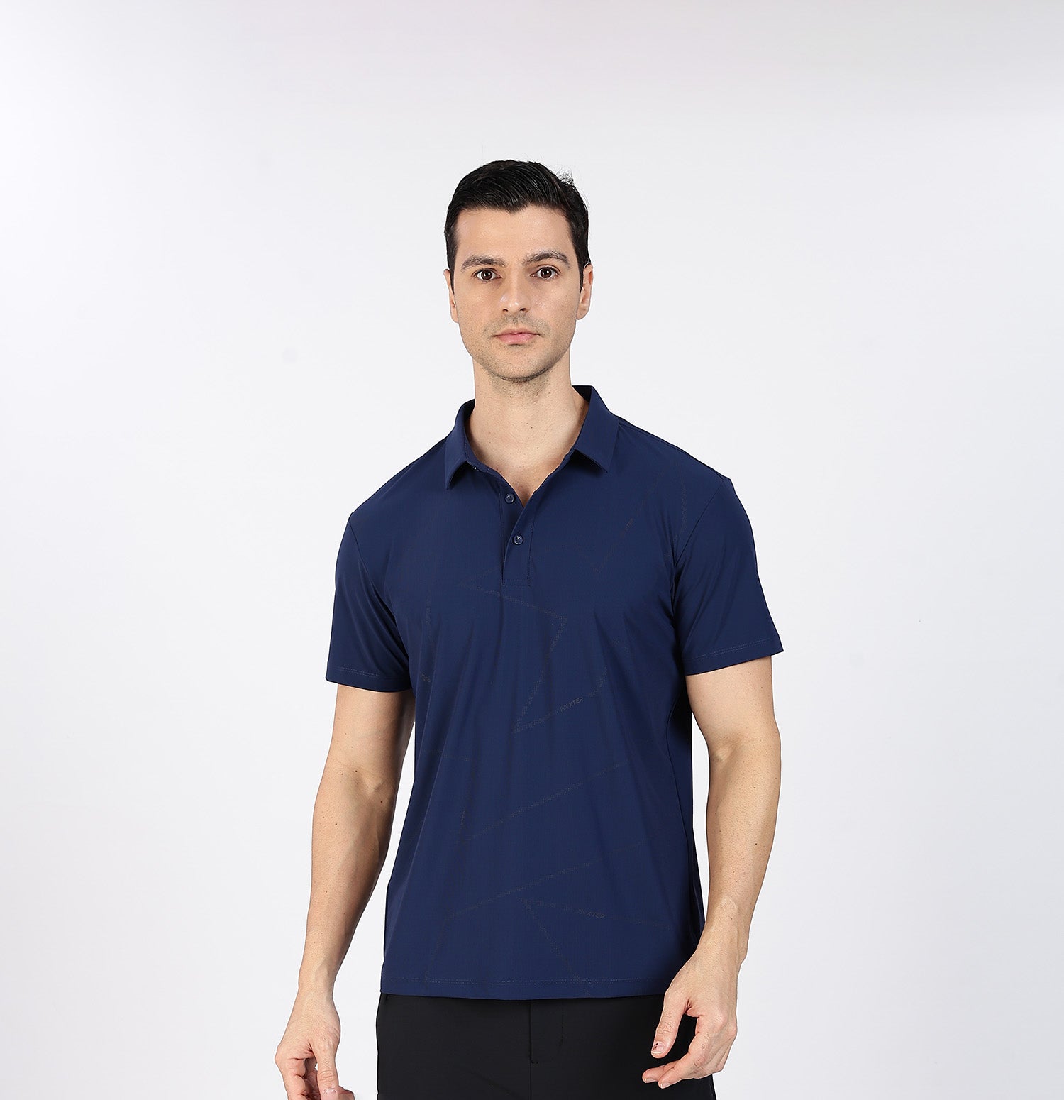 Ice-Cooling Training Polo T-Shirt - Siam Blue