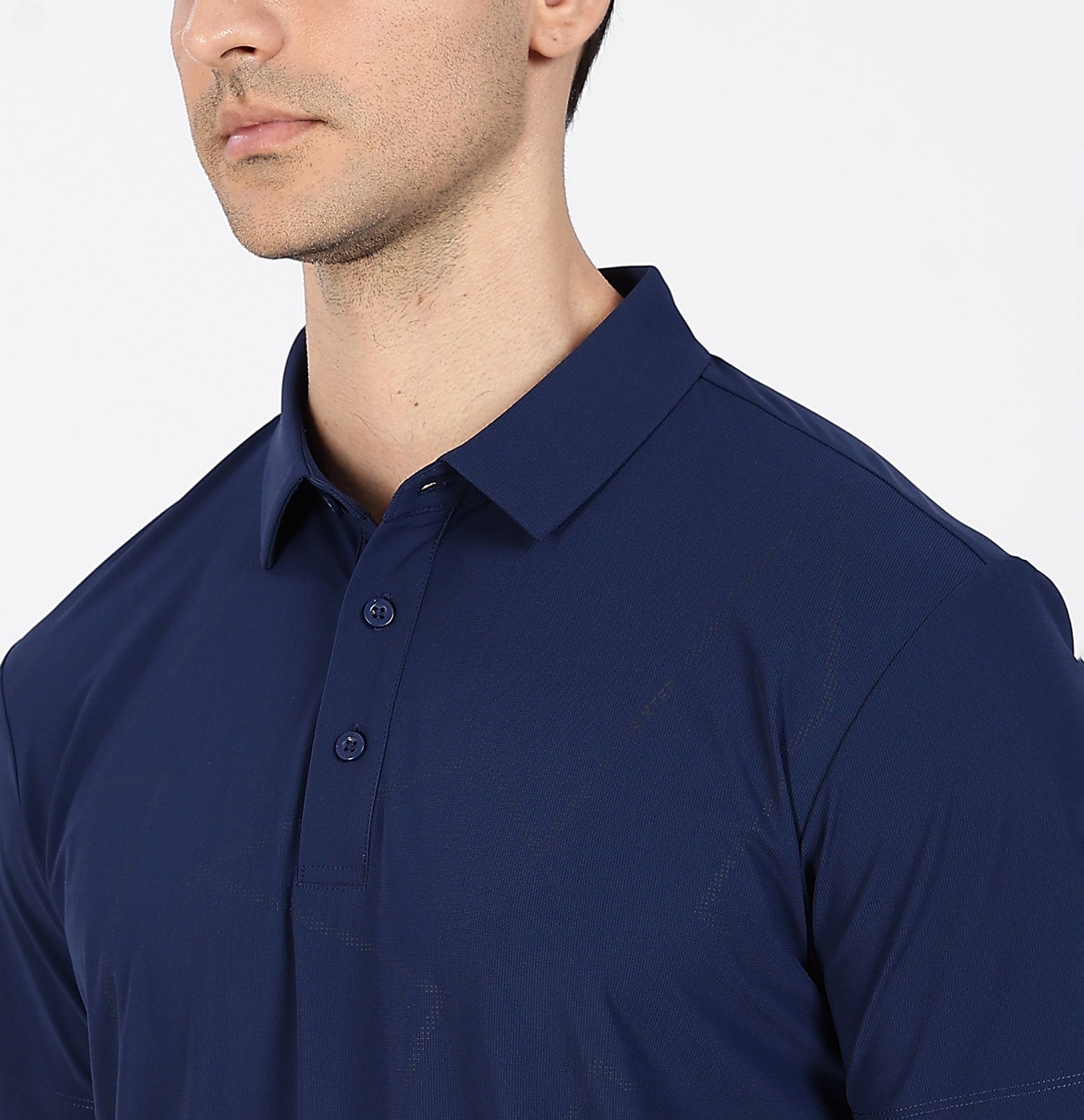 Ice-Cooling Training Polo T-Shirt - Siam Blue