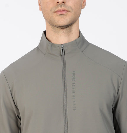 Xtep Men's Training Thermal Windbreaker Army Green