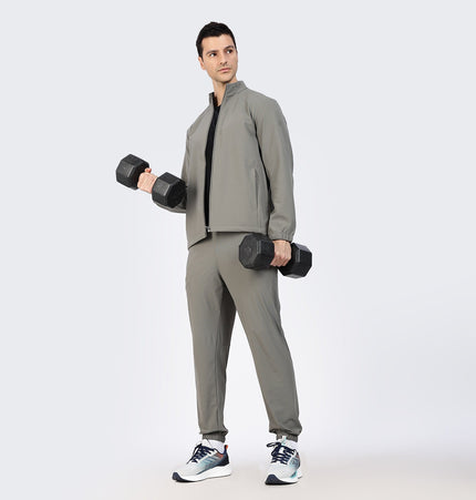 Xtep Men's Training Thermal Windbreaker Army Green