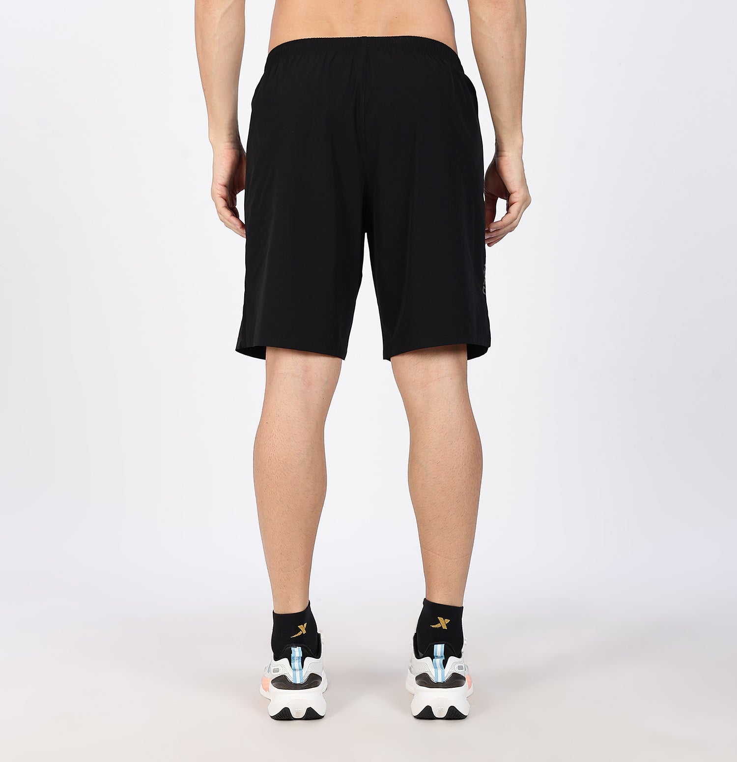 9-Inch Quick-Dry Running Shorts - Black