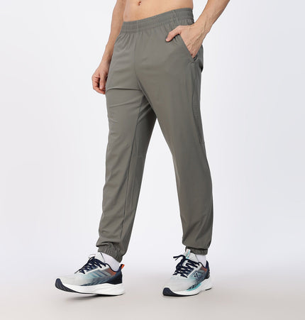 Xtep Men's Ice Cooling 3D Cut Training Trackpant Army Grey