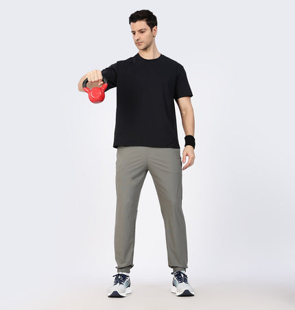 Xtep Men's Ice Cooling 3D Cut Training Trackpant Army Grey