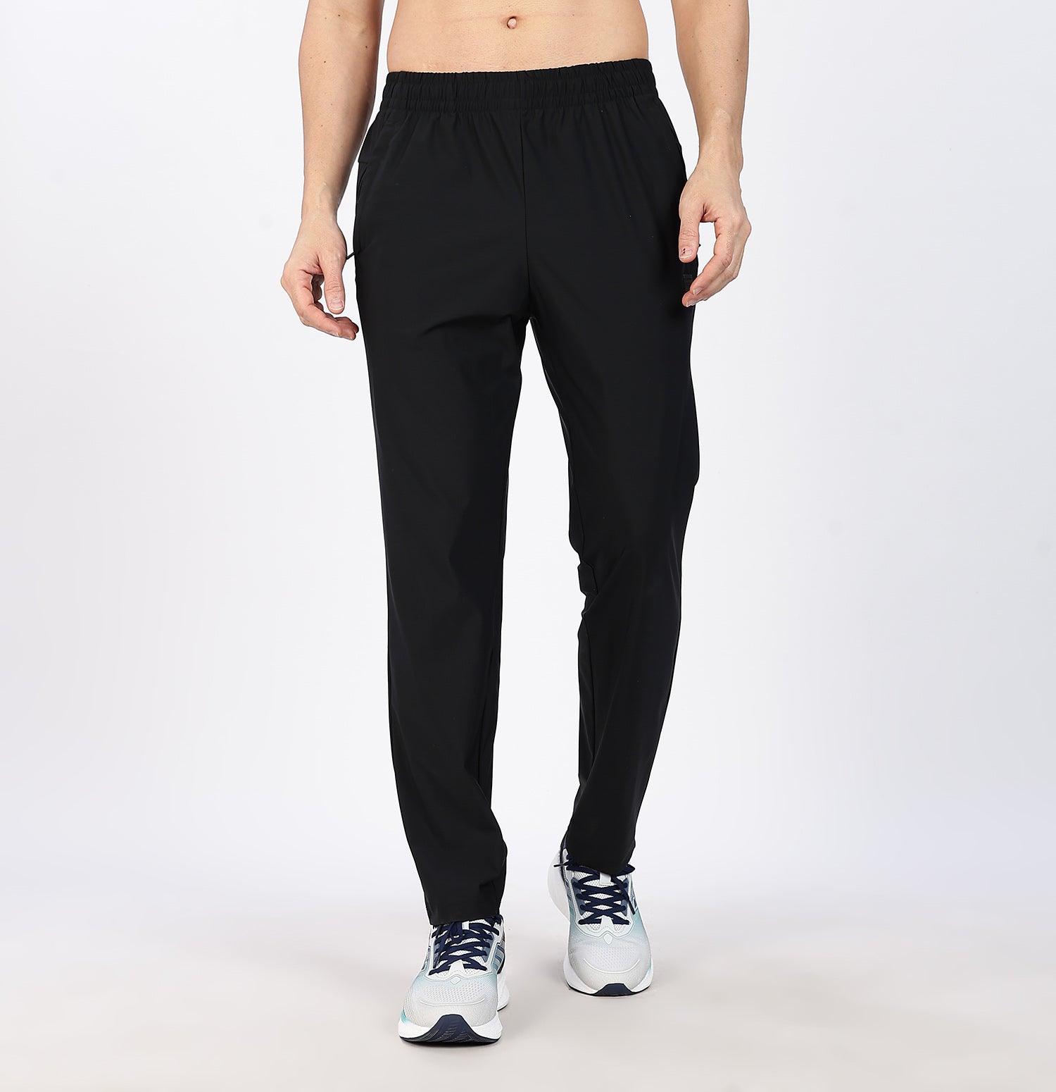 Xtep Men's Ice Cooling 3D Cut Training Trackpant Black