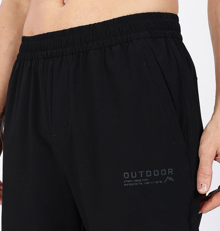 Xtep Men's Loose Fit Training Trackpant Black