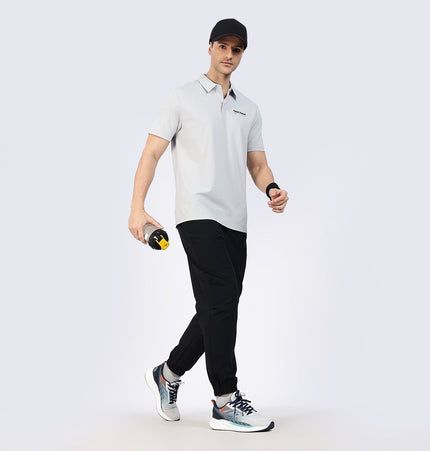 Xtep Men's Loose Fit Training Trackpant Black