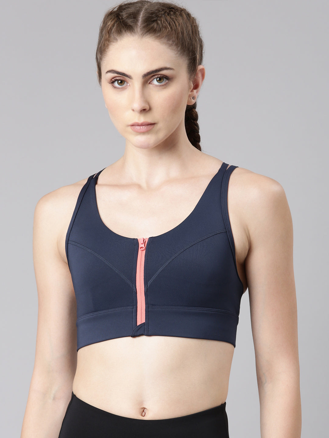 Xtep Women Training Bra - Shade Blue / S