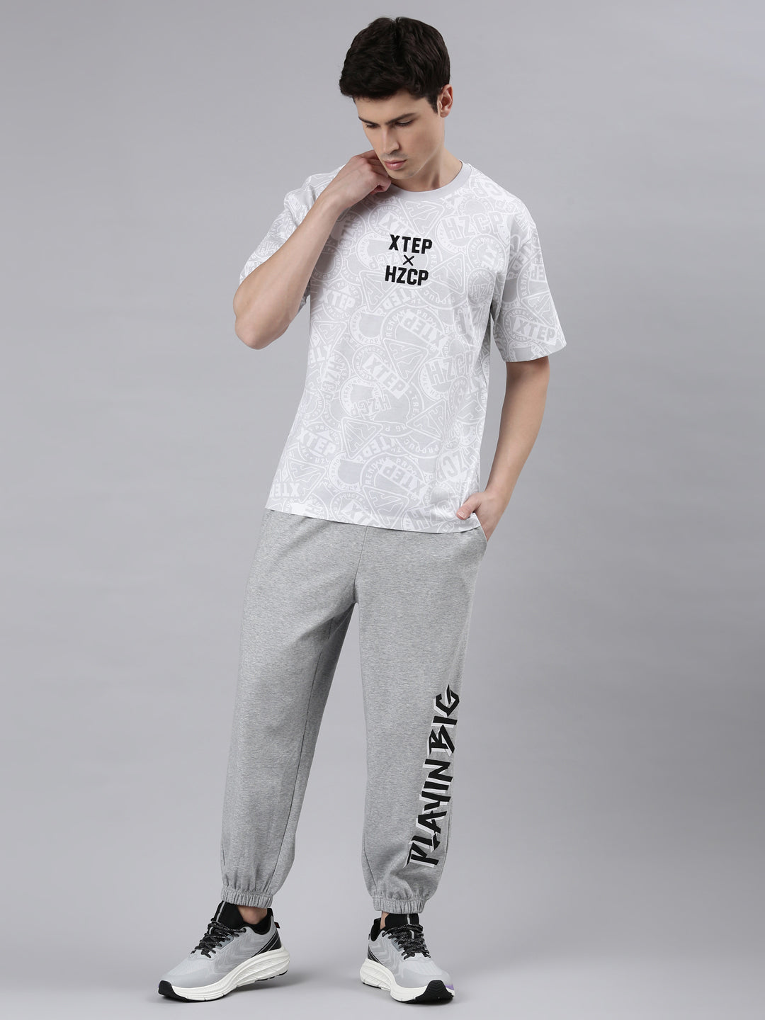 Xtep Men Lifestyle Short-sleeve T-shirt