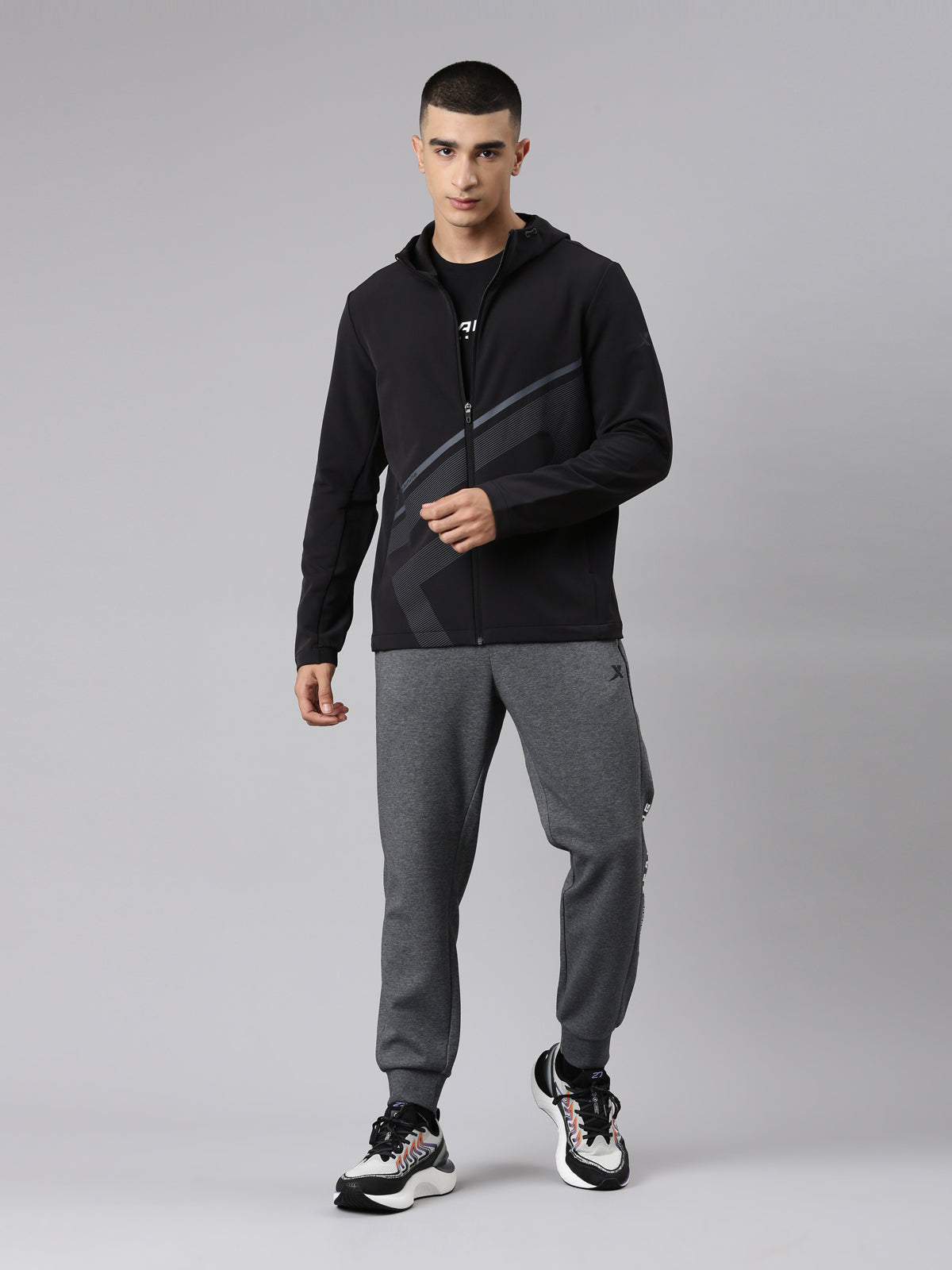 Xtep Printed Comfort Windcheater Jacket