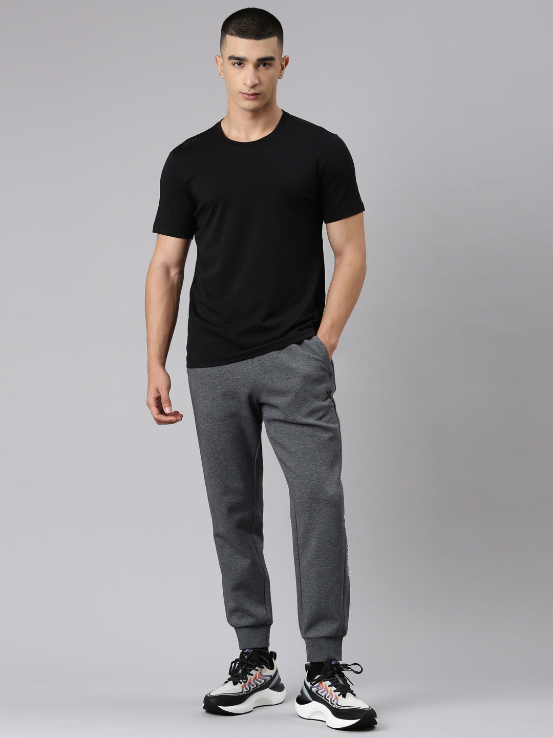 Xtep-Comfort Men Knitted Pants