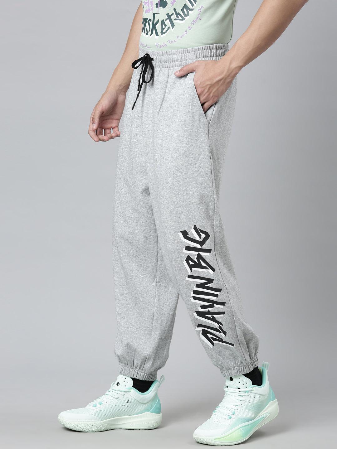 The Xtep-Comfort Men Knitted 7/8 Pants