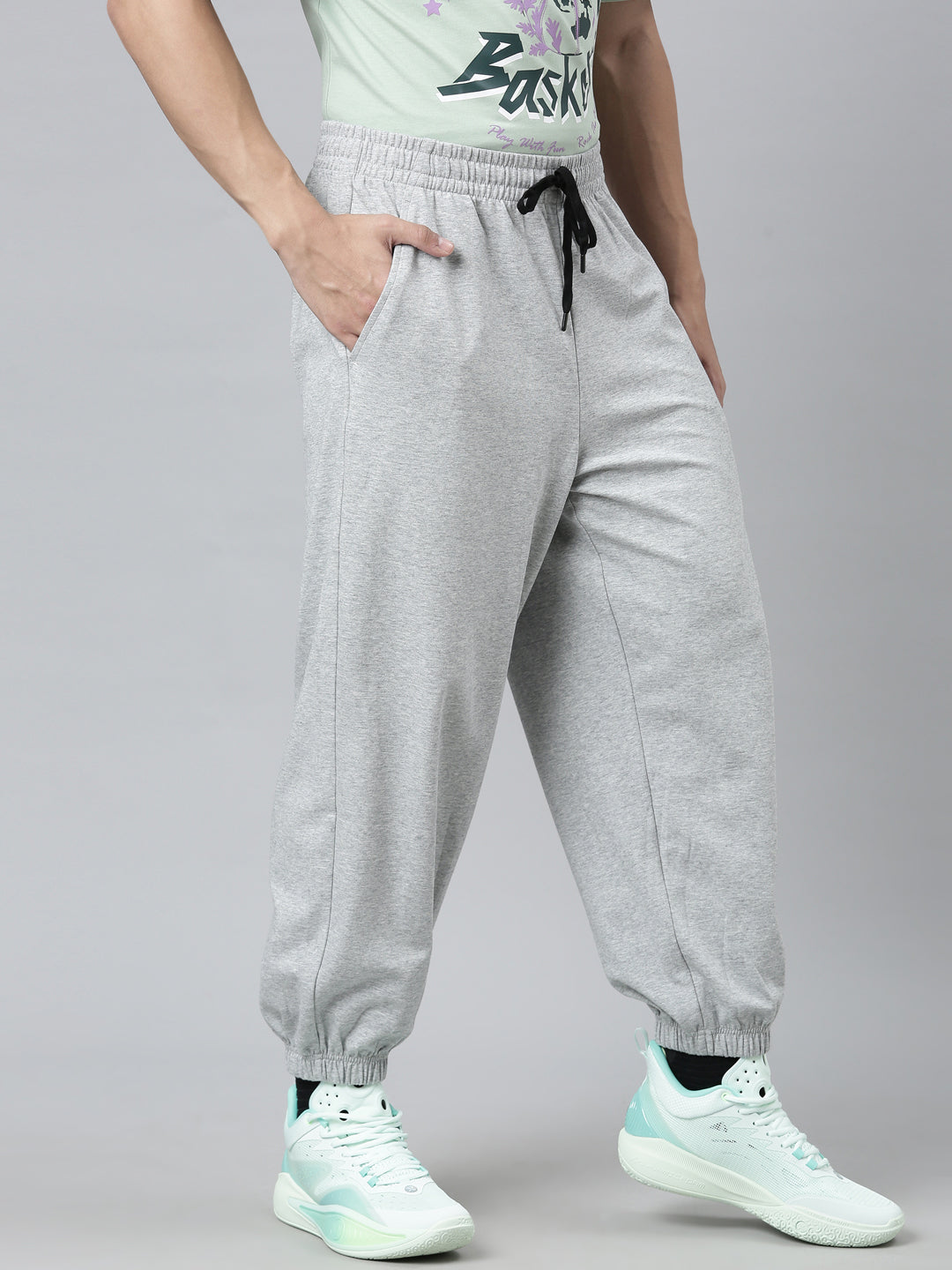 The Xtep-Comfort Men Knitted 7/8 Pants