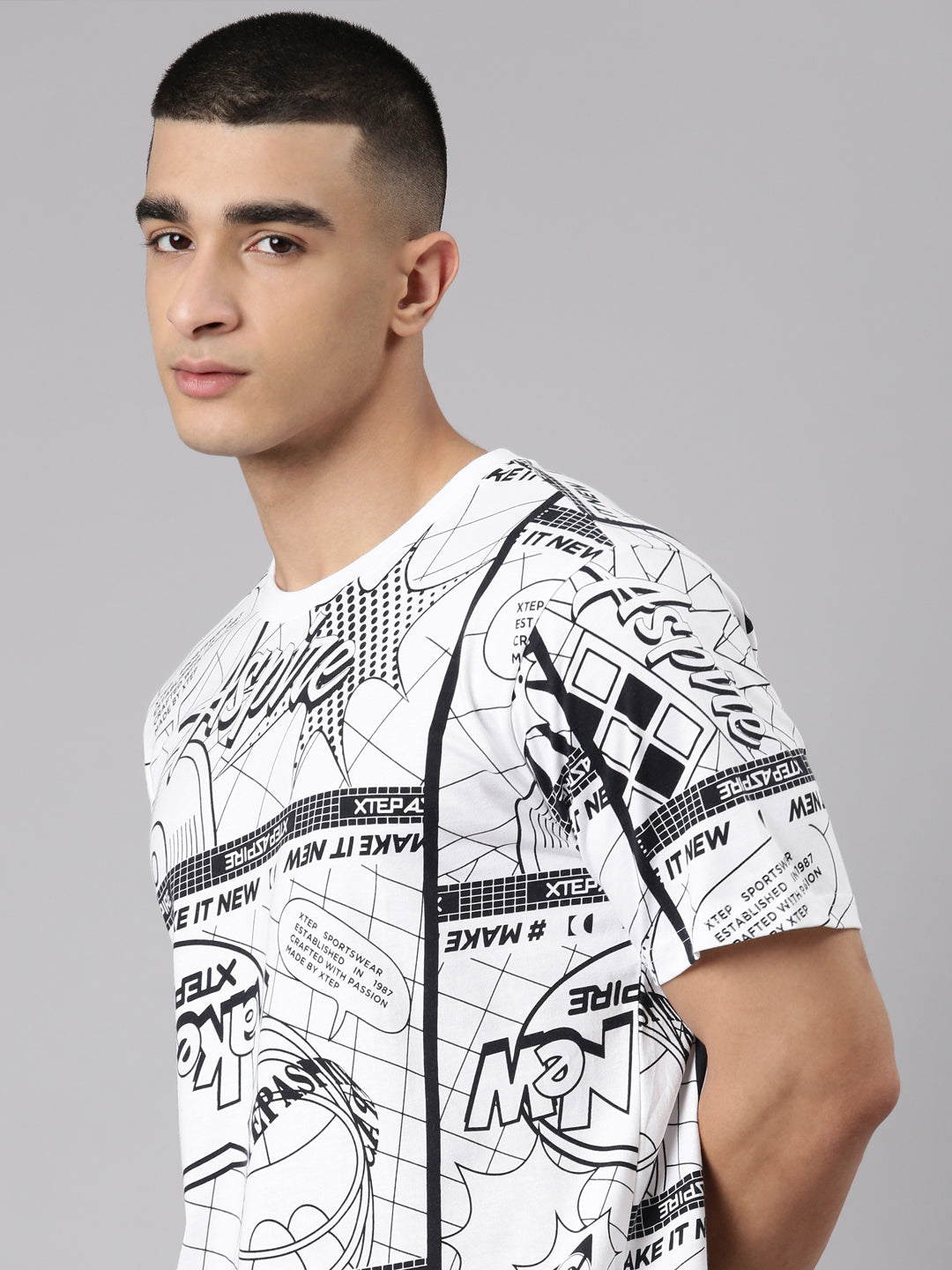 Xtep Men Active Short-sleeve T-shirt