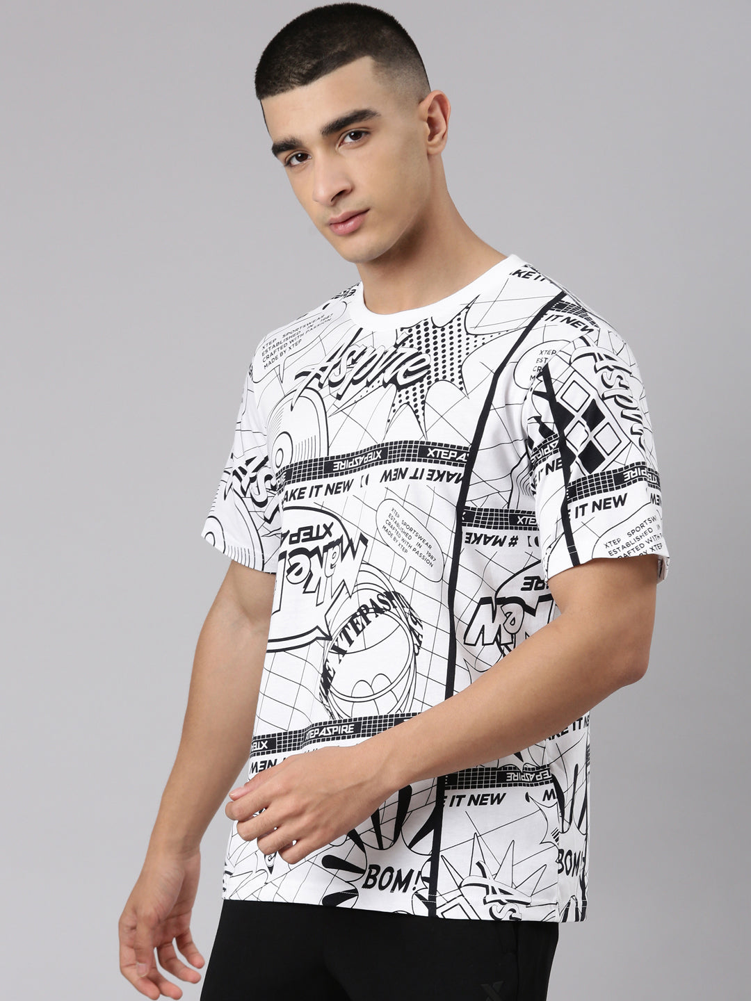 Xtep Men Active Short-sleeve T-shirt