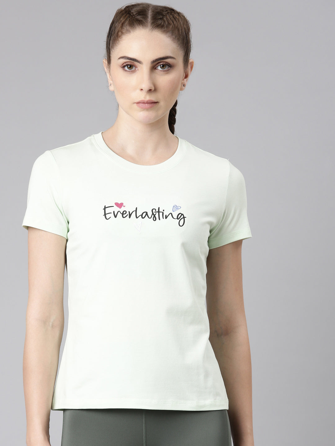 Xtep-Comfort Women Short-sleeve T-shirt