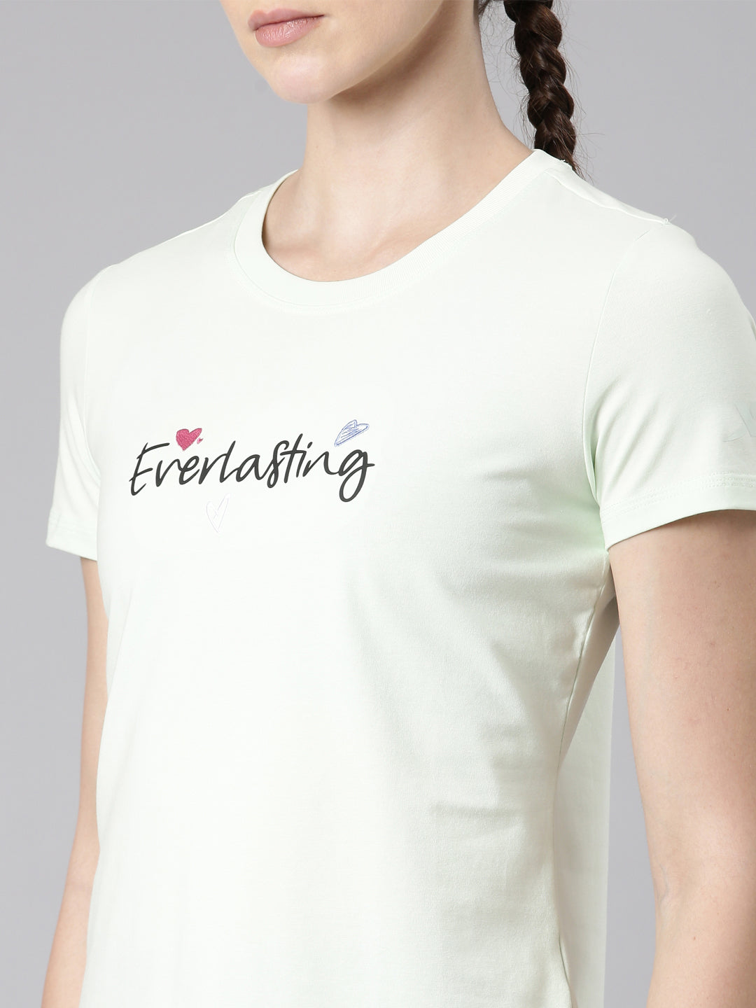 Xtep-Comfort Women Short-sleeve T-shirt