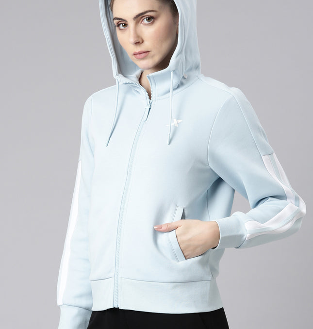 Xtep-Comfort Women Knitted Hoodie