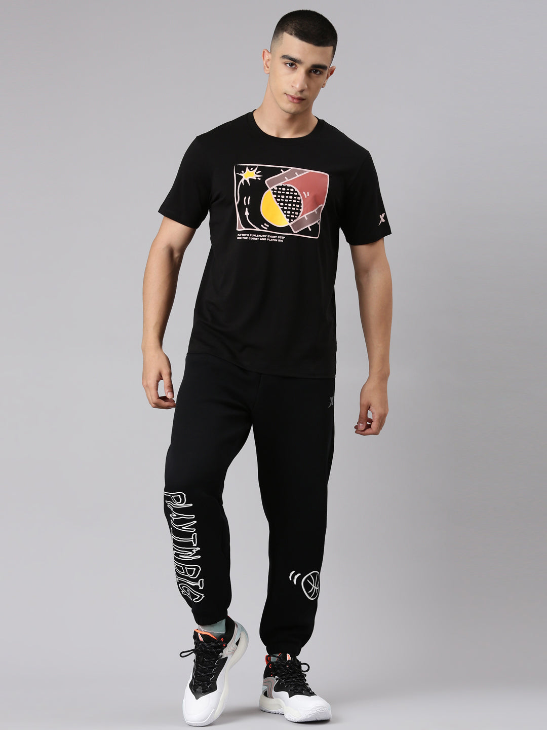 Xtep-Comfort Men Short-sleeve T-shirt