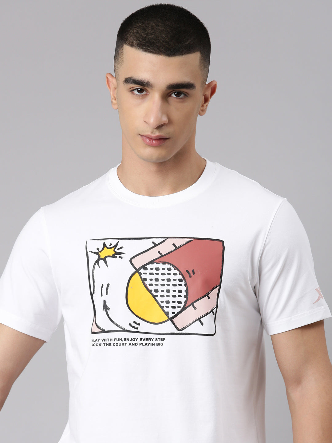 Xtep-Comfort Men Short-sleeve T-shirt