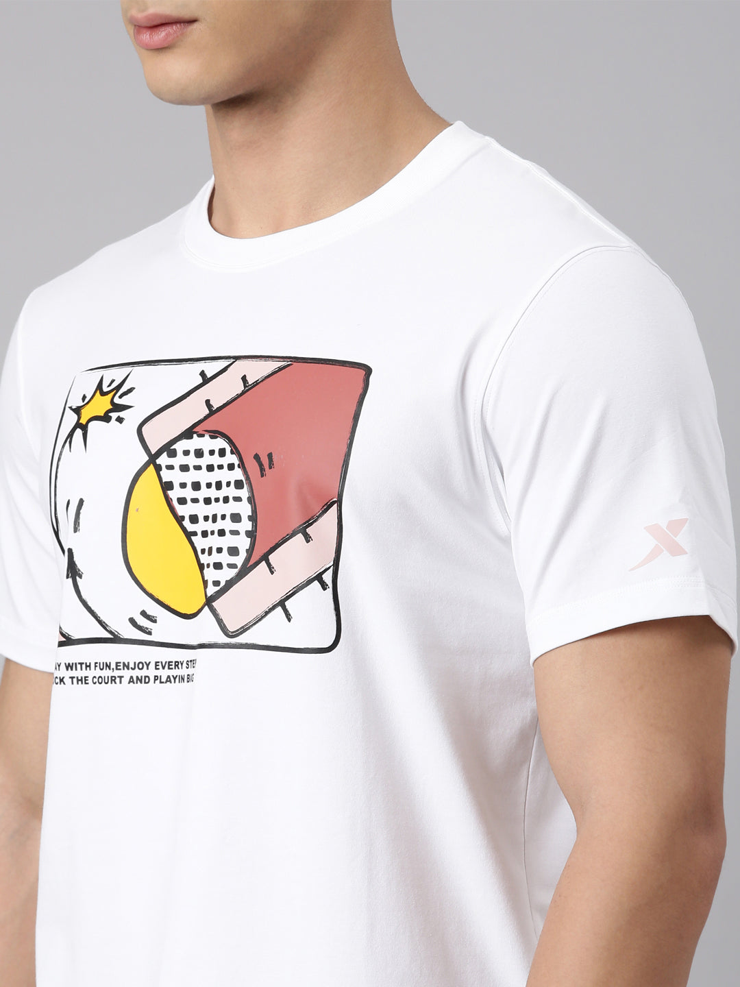 Xtep-Comfort Men Short-sleeve T-shirt