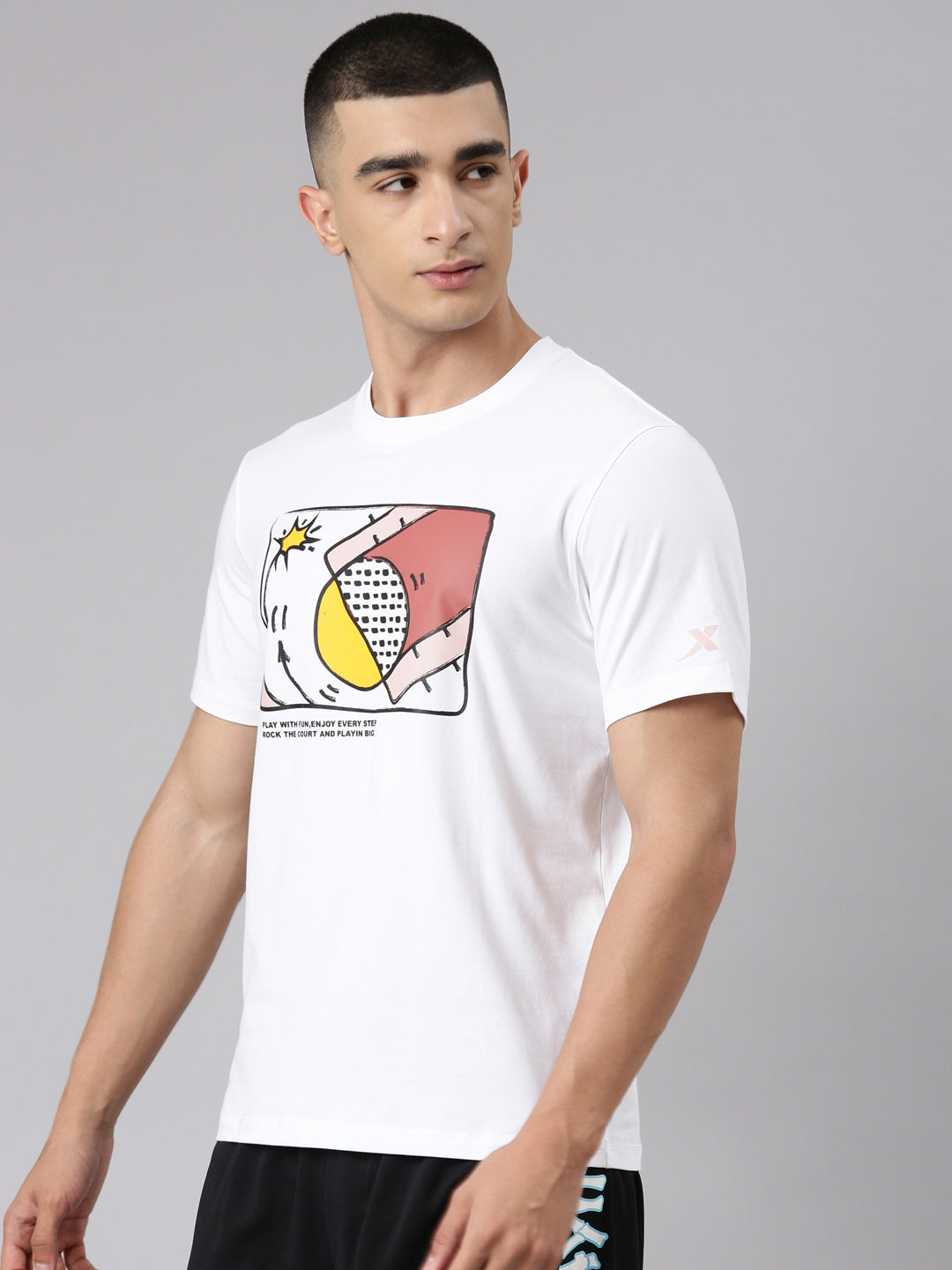 Xtep-Comfort Men Short-sleeve T-shirt