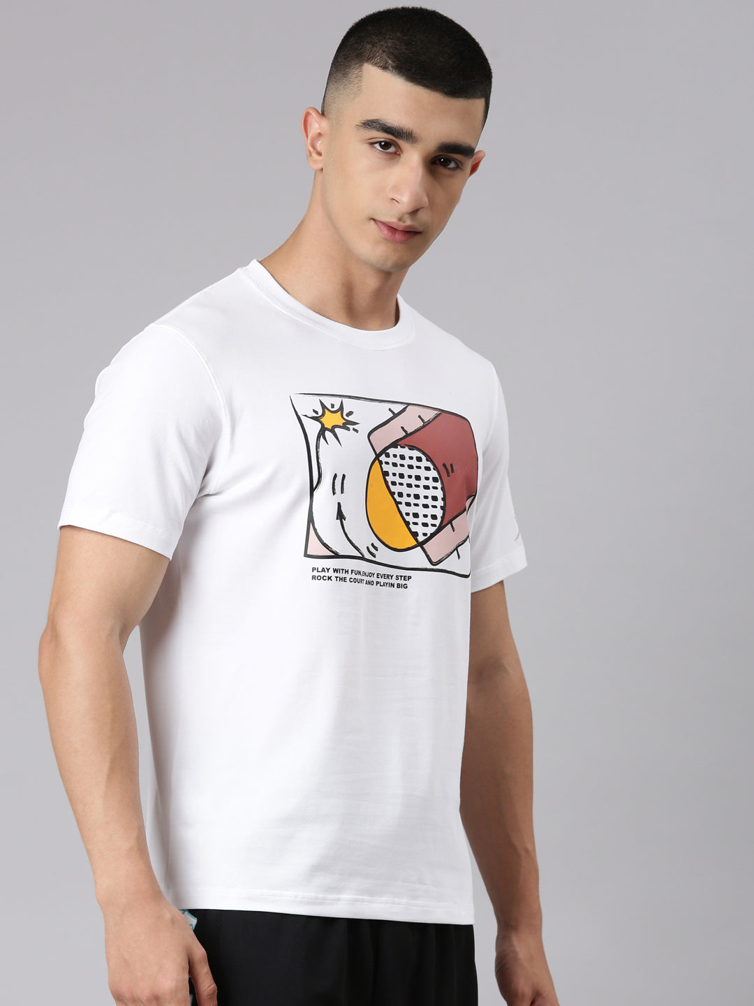 Xtep-Comfort Men Short-sleeve T-shirt