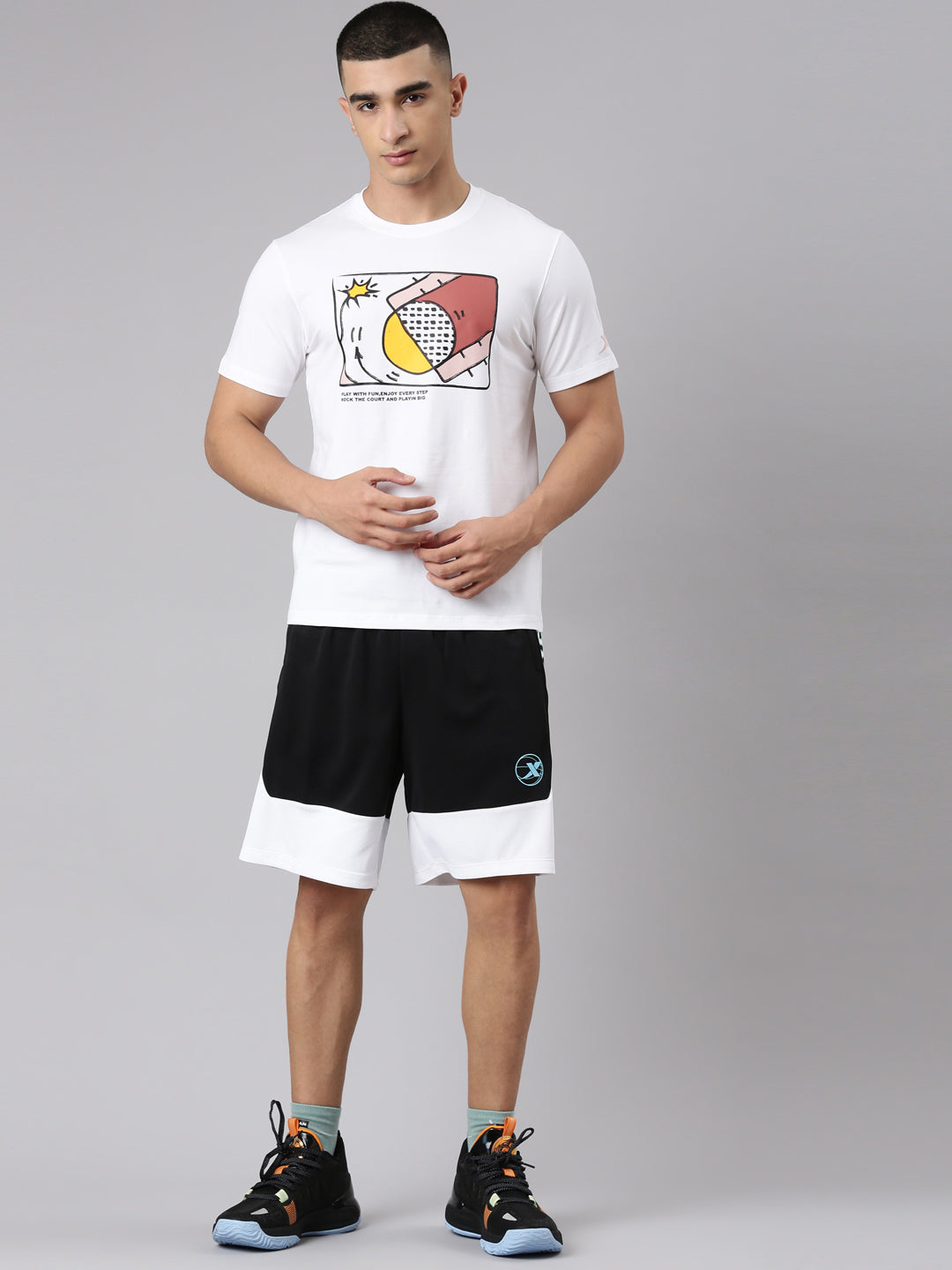 Xtep-Comfort Men Short-sleeve T-shirt