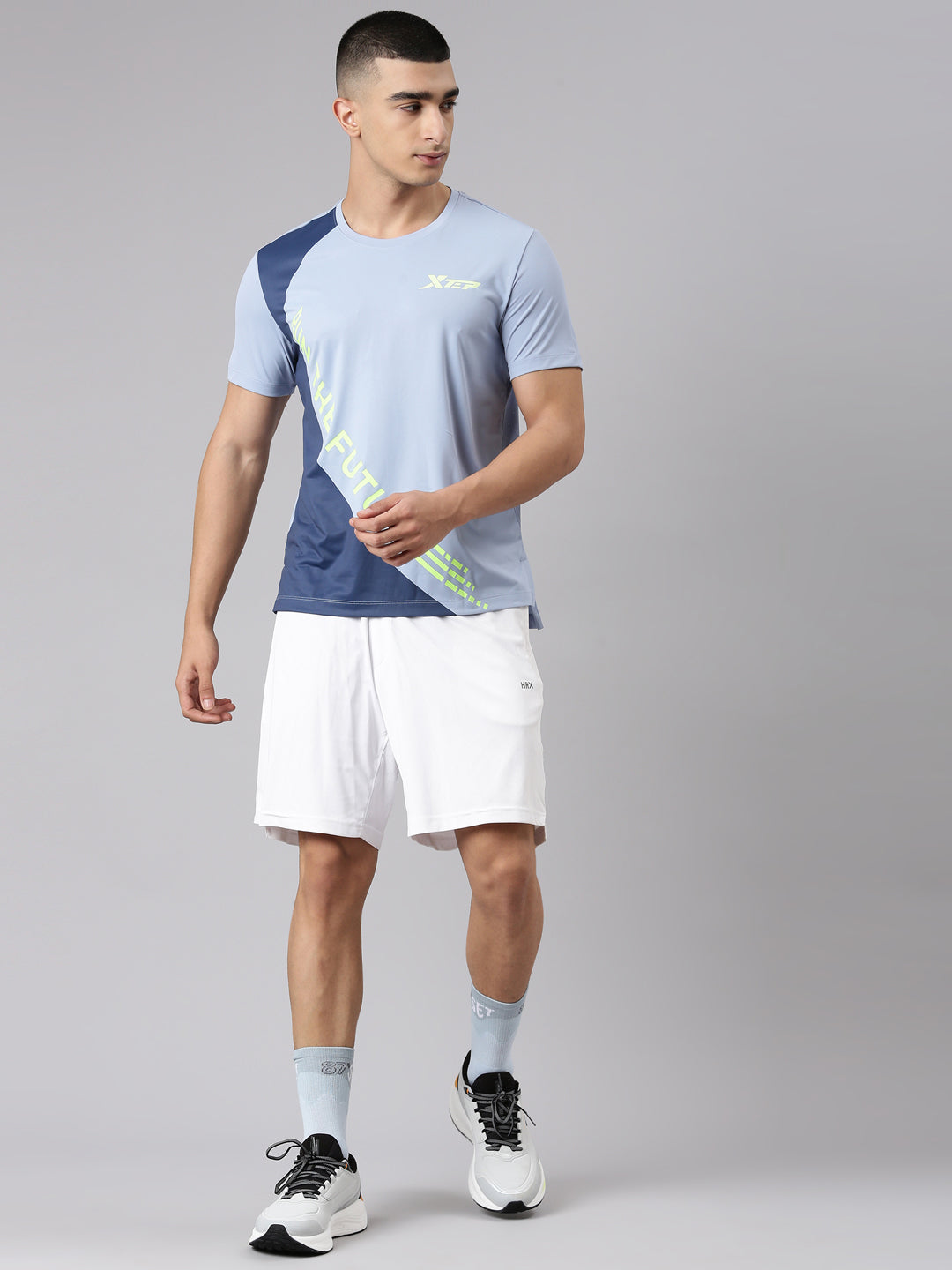 Xtep Men Running Short-sleeve T-shirt