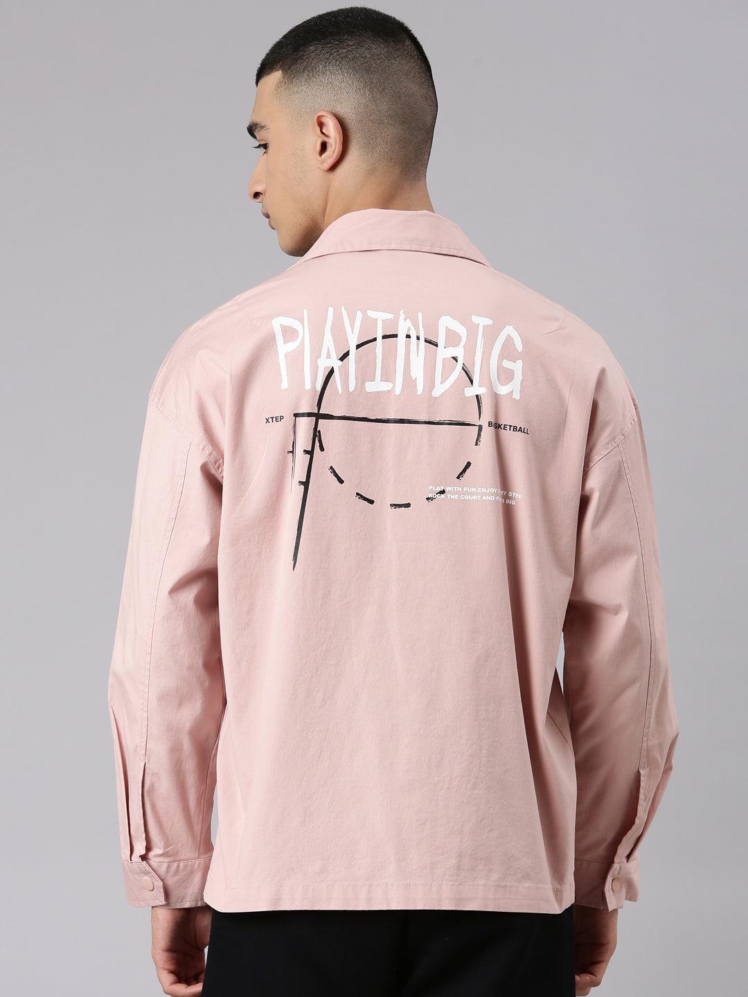 Xtep-Comfort Men Single-layer Windbreaker Jacket