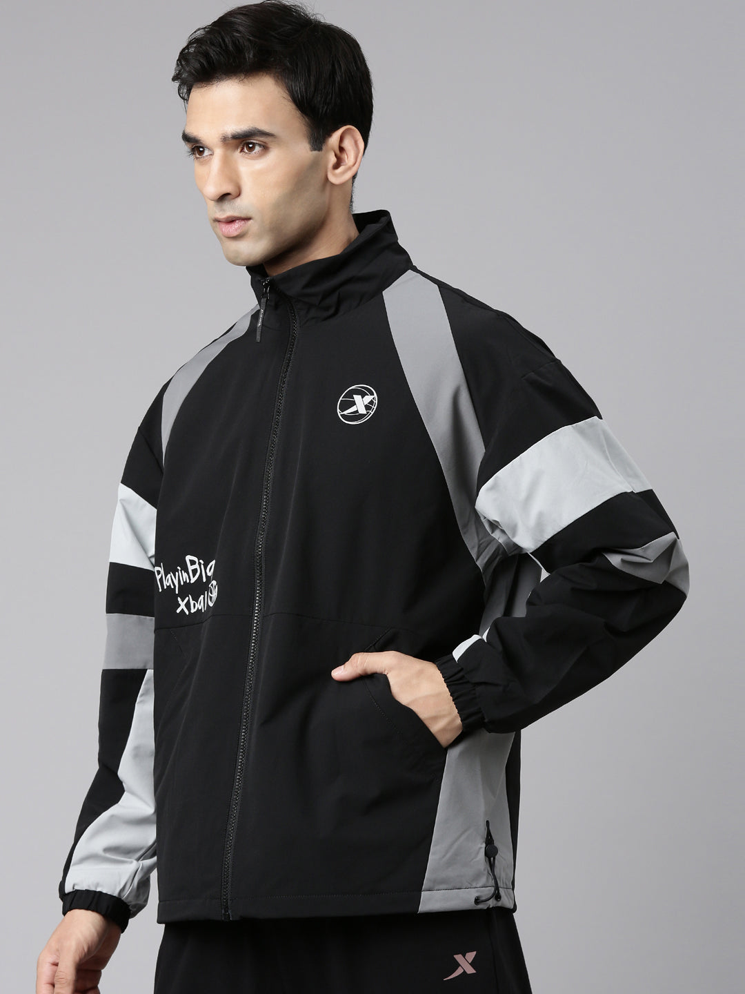 Xtep Men Windcheater Sporty Jacket