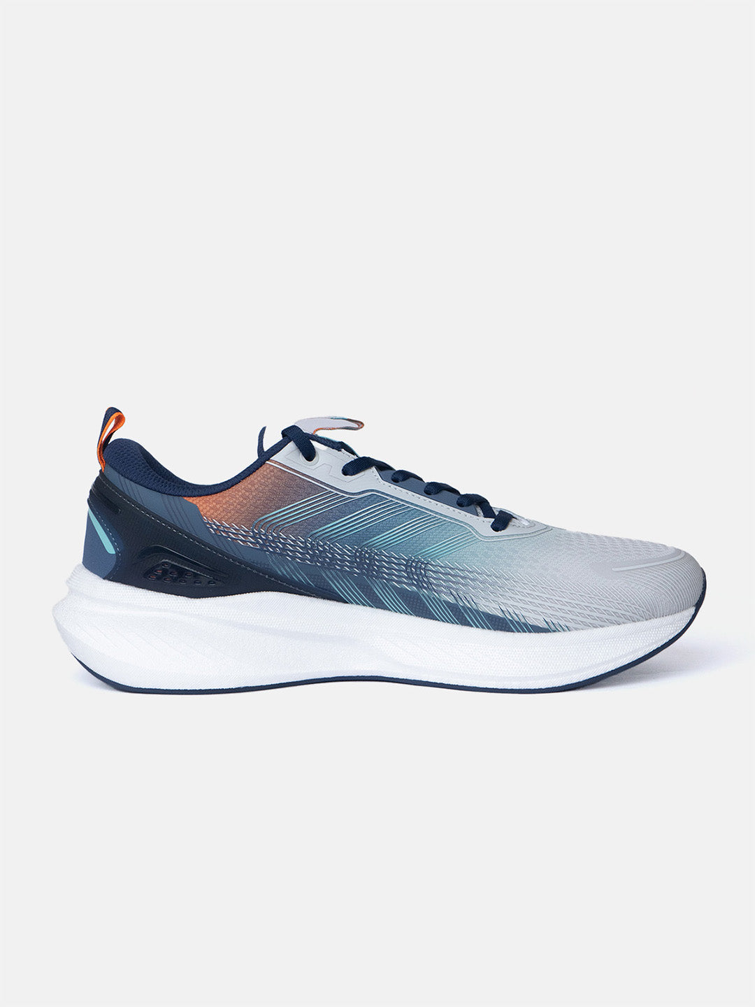 Xtep Men Ace Running Shoes - Moon Grey/Blue16/Blue16 / 40