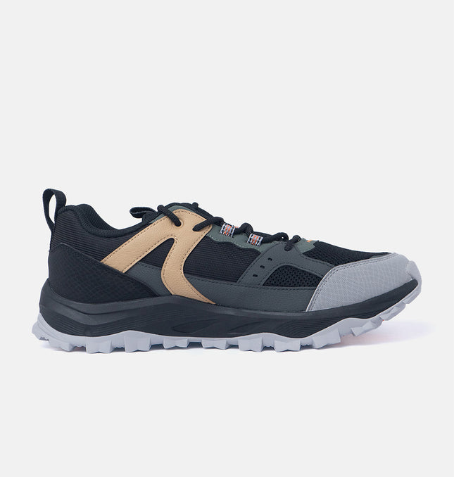 Xtep Men Trekking Shoes - Black/Charcoal Grey/Brown Grey / 40