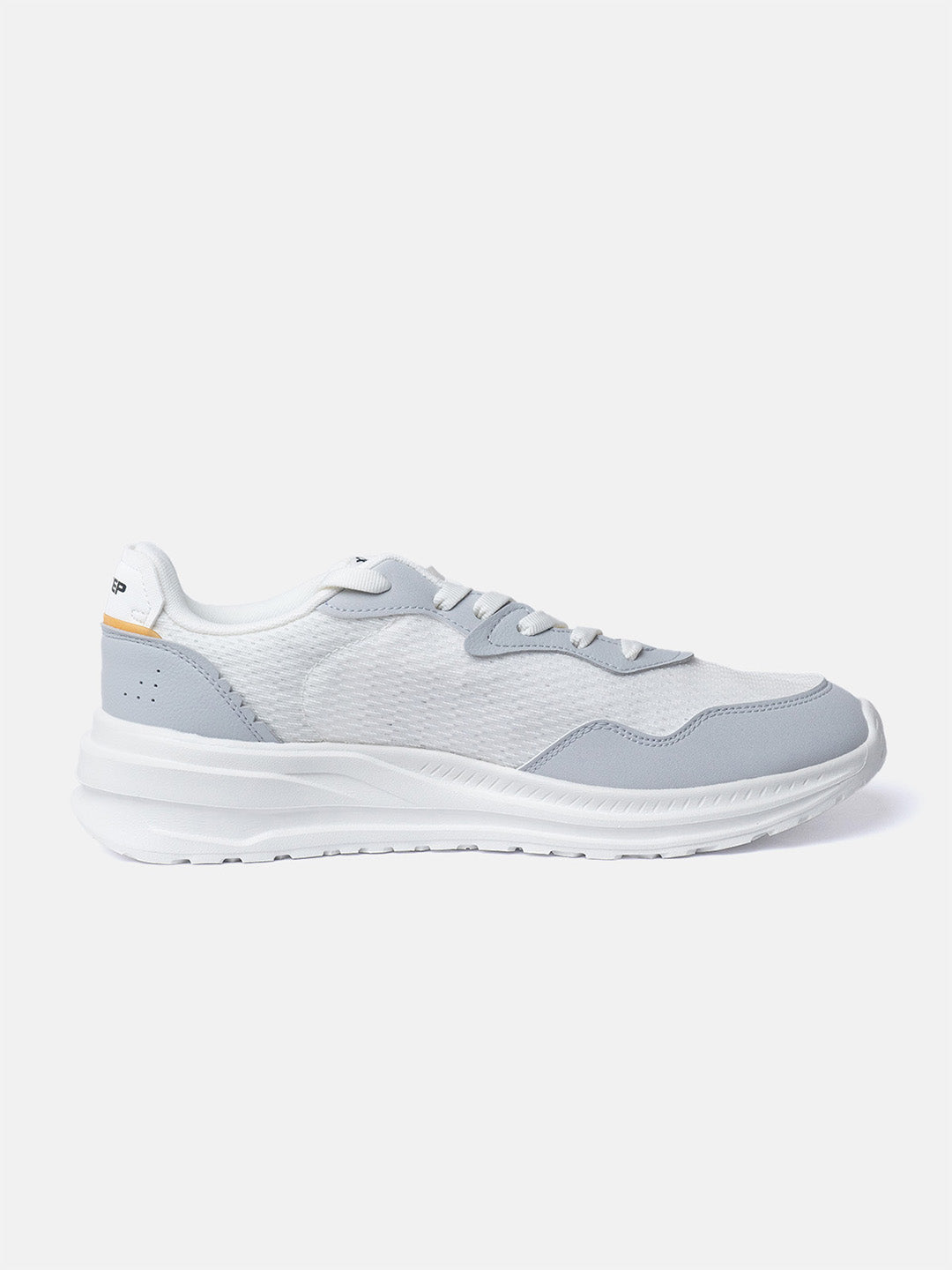 Xtep Men Urban Retro Sneakers - Canvas White / Phantom Grey / 40