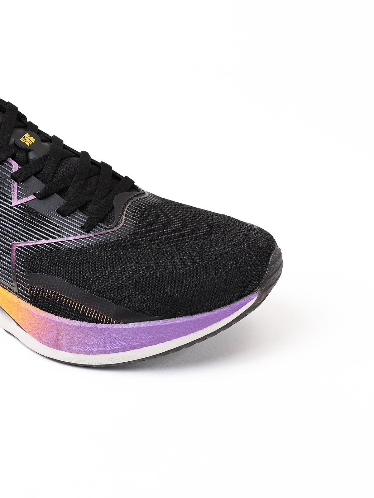 ACE Running Shoe - Black Neon Apricot