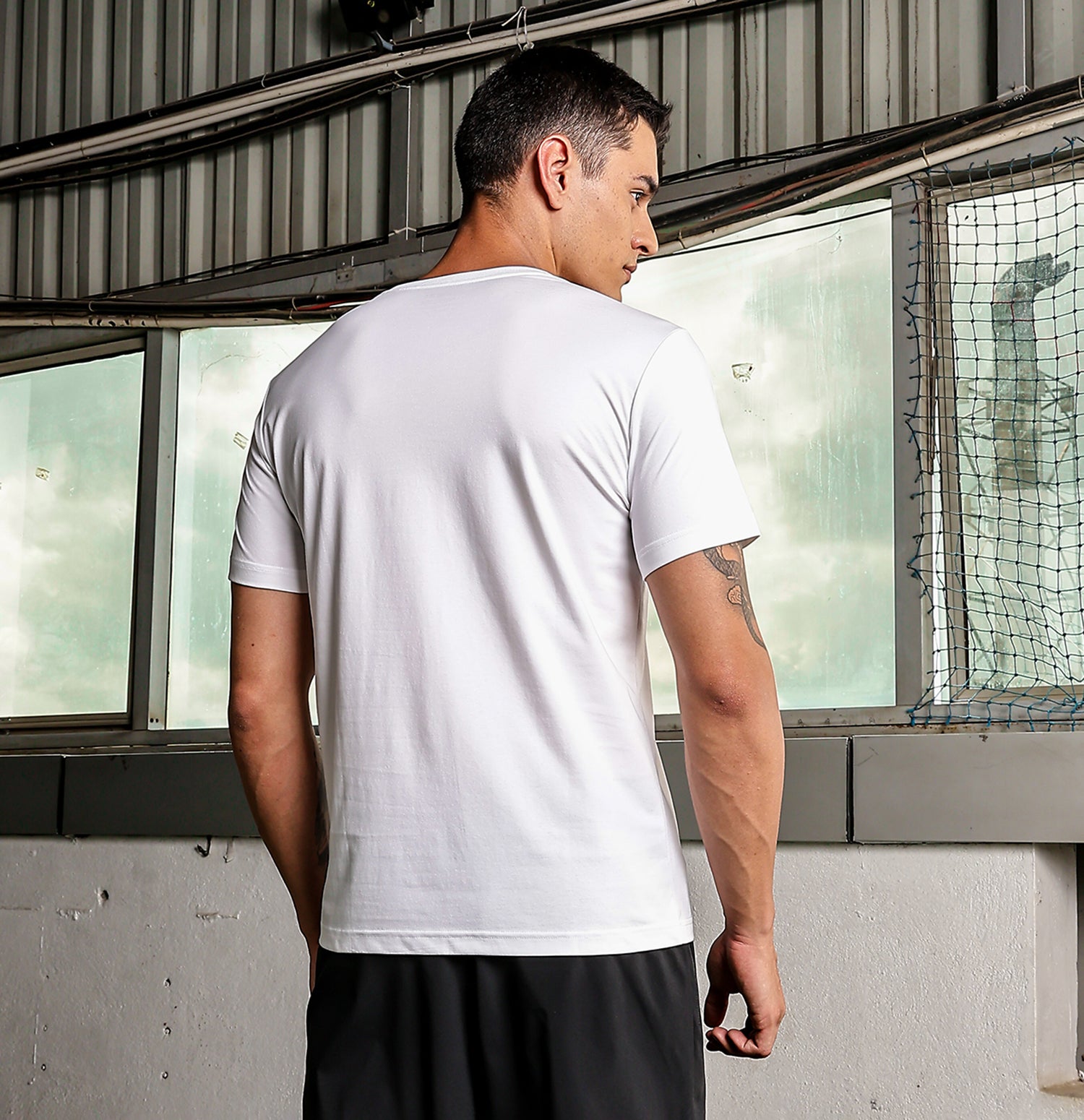 Xtep Men Active Printed T-shirt