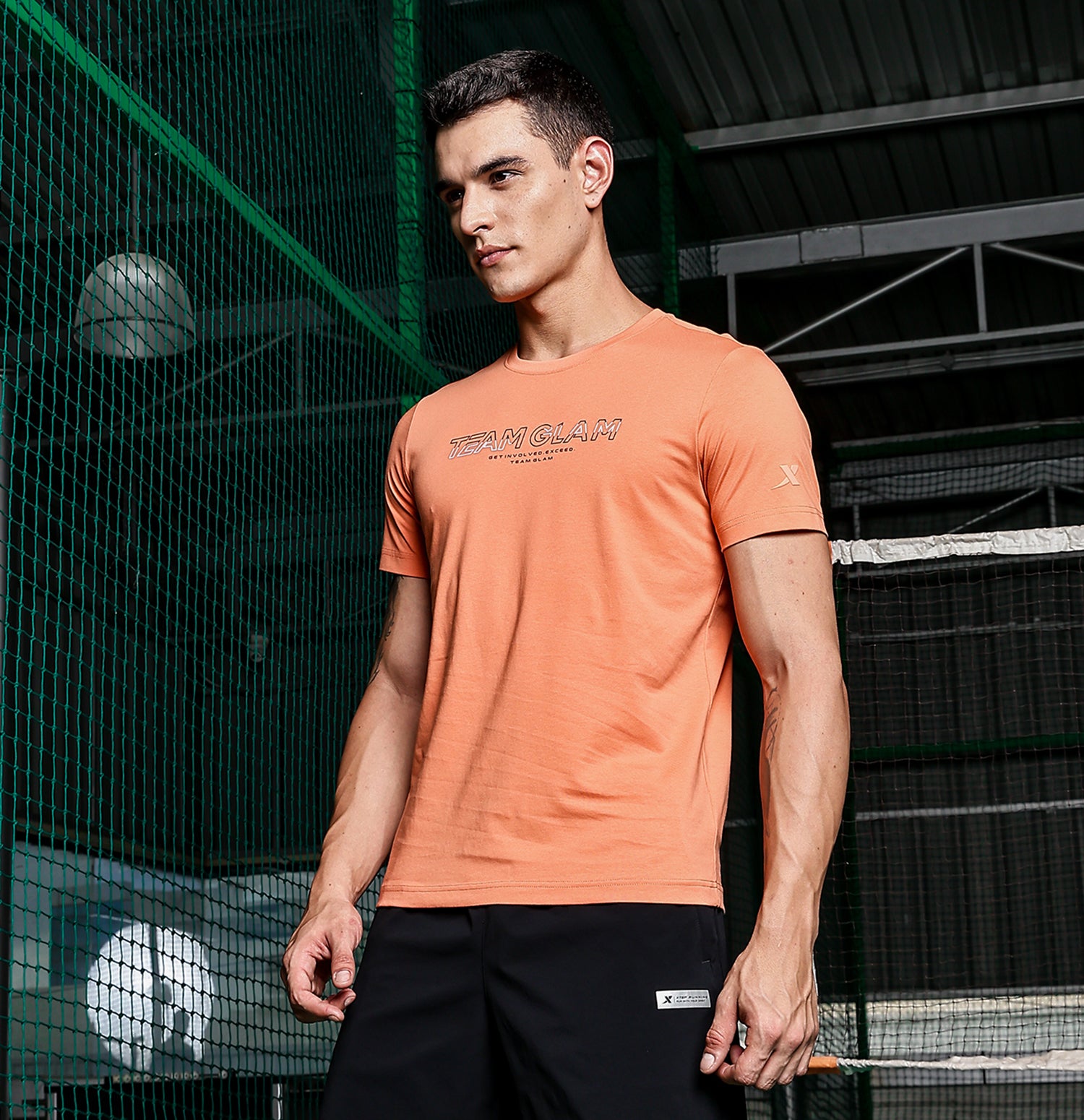 Xtep Men Active Printed T-shirt