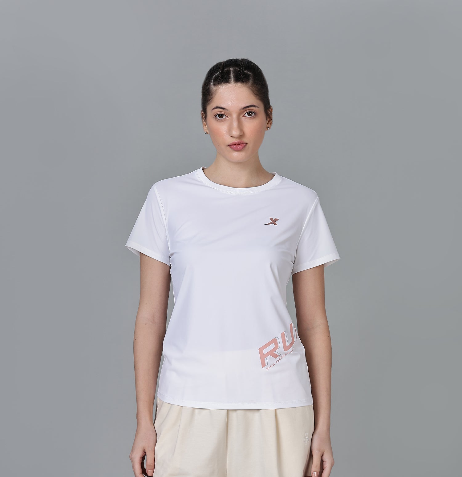 Xtep Running T-Shirt for Women - White
