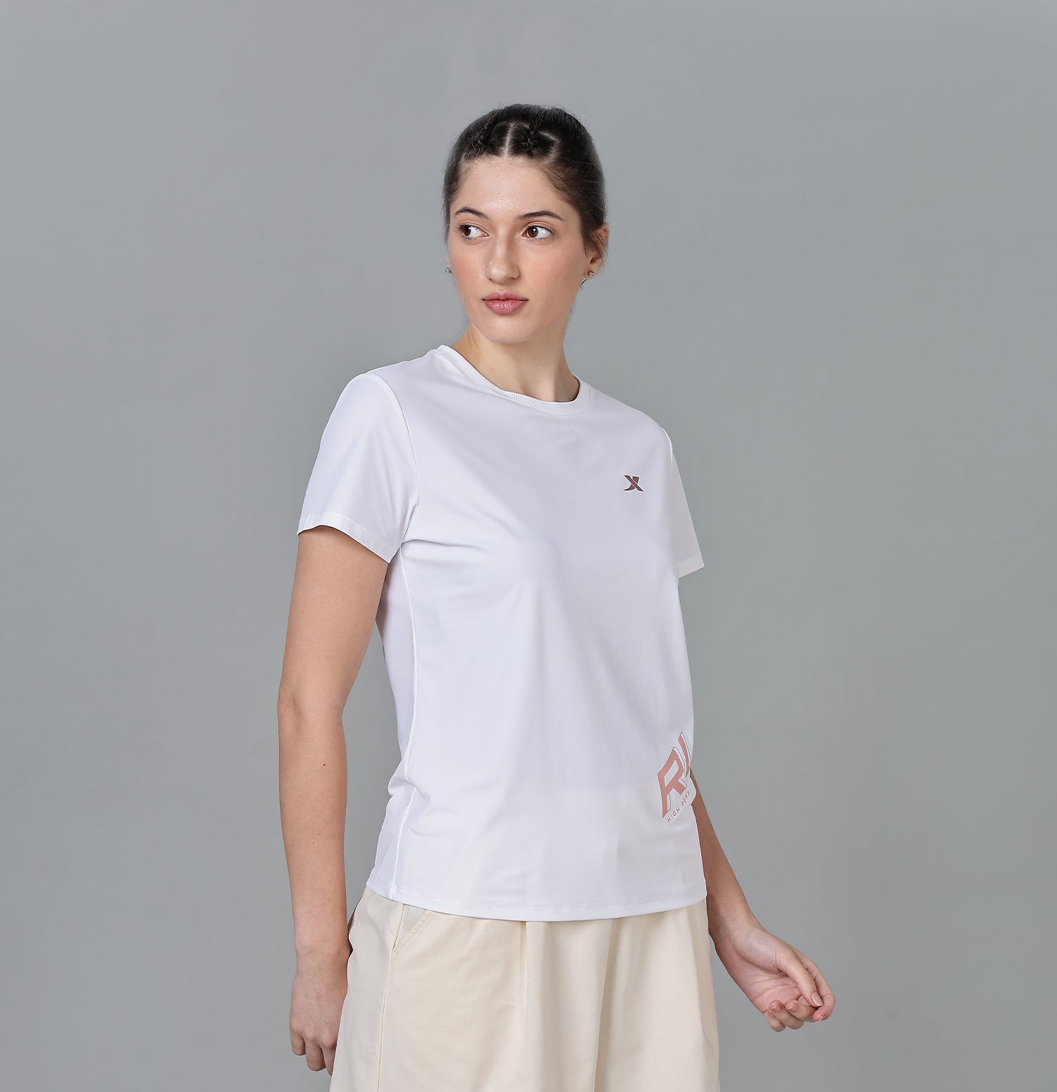 Xtep Running T-Shirt for Women - White