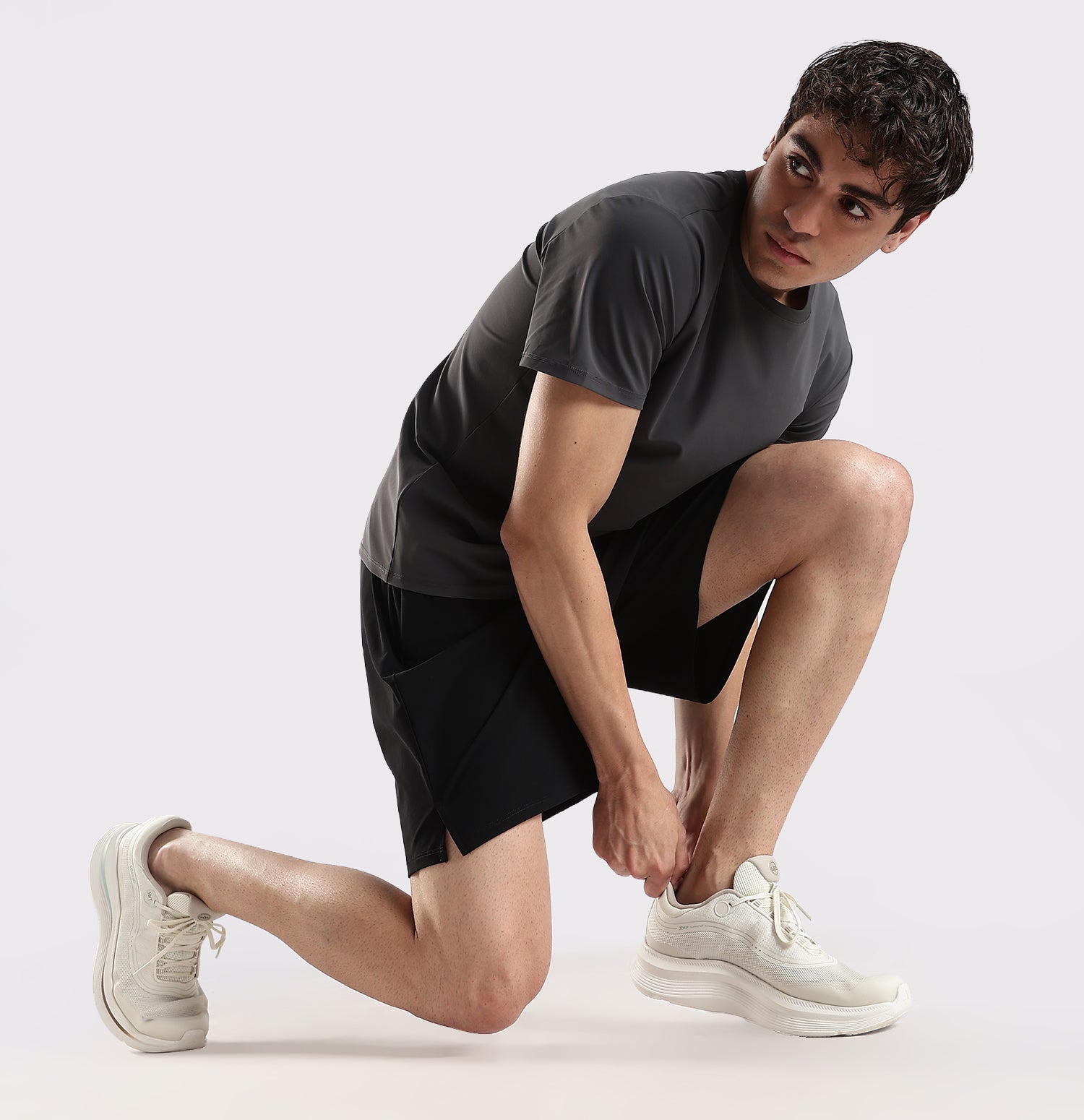 Comfy Cubes Daily Running Shoe - Grey