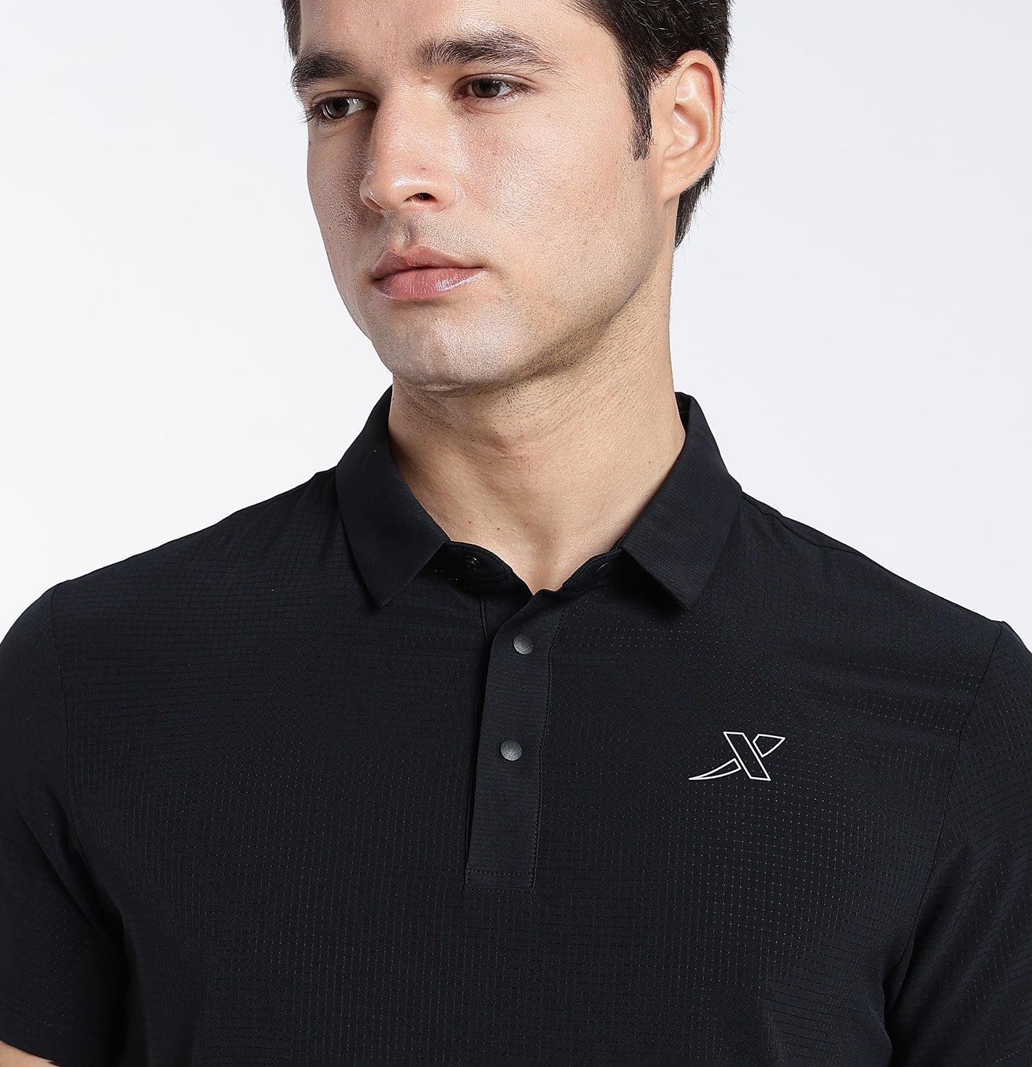 QuickDry Performance Polo T-Shirt - Black