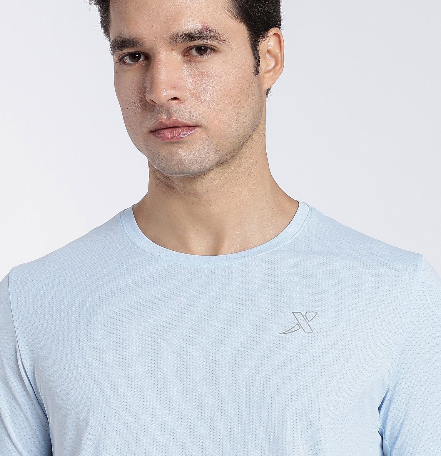 Ice-Cooling Anti-Bacterial T-shirt Vast Water Blue