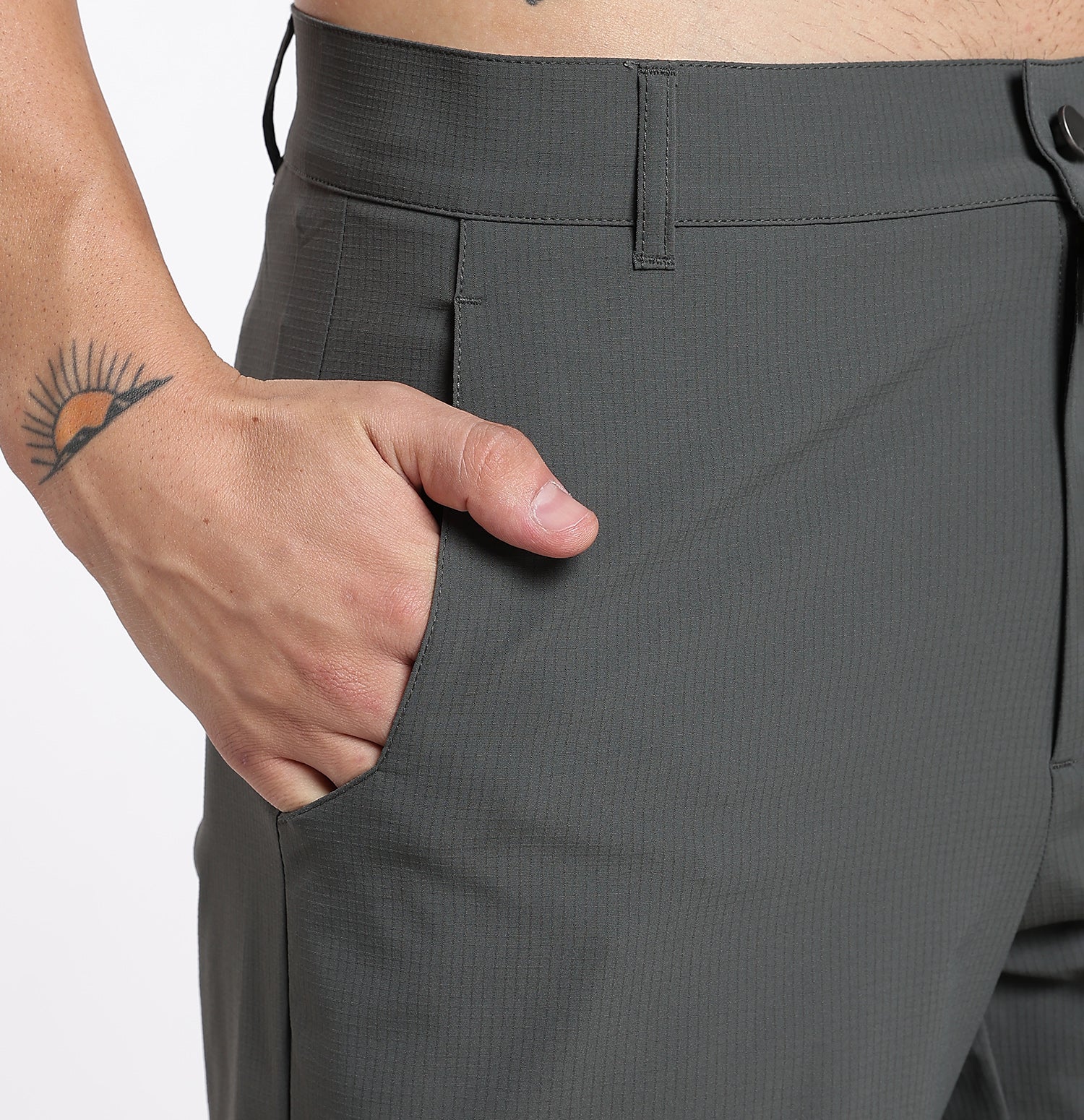 SoftTwill Dry Active Shorts - Grey
