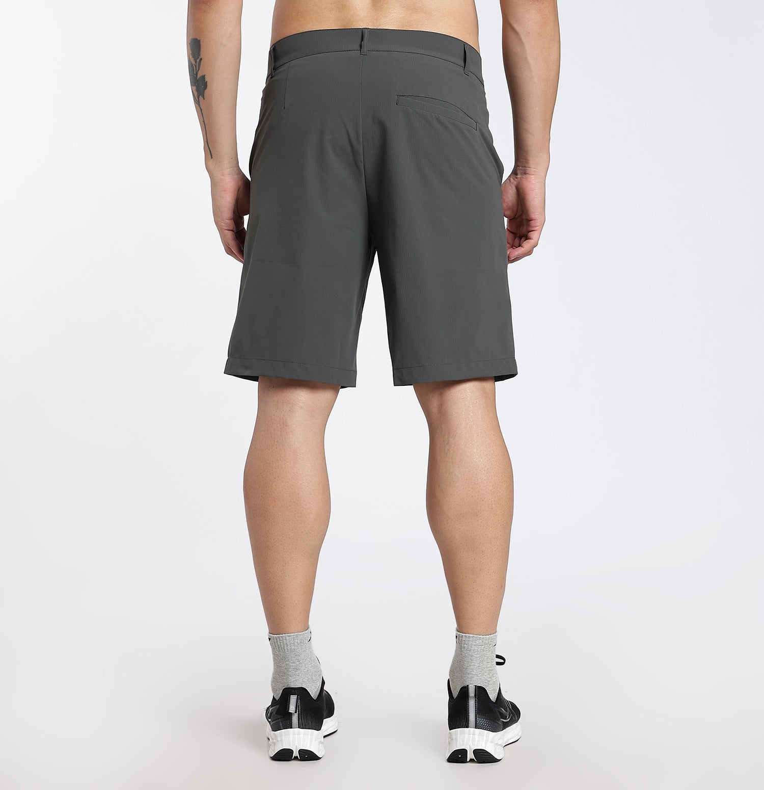 SoftTwill Dry Active Shorts - Grey