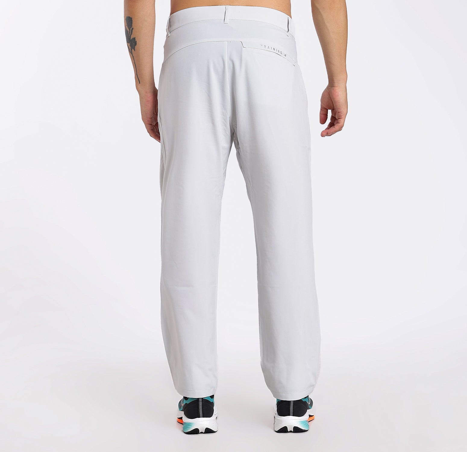 Elastic Weave Quick-Dry Pants - Grey