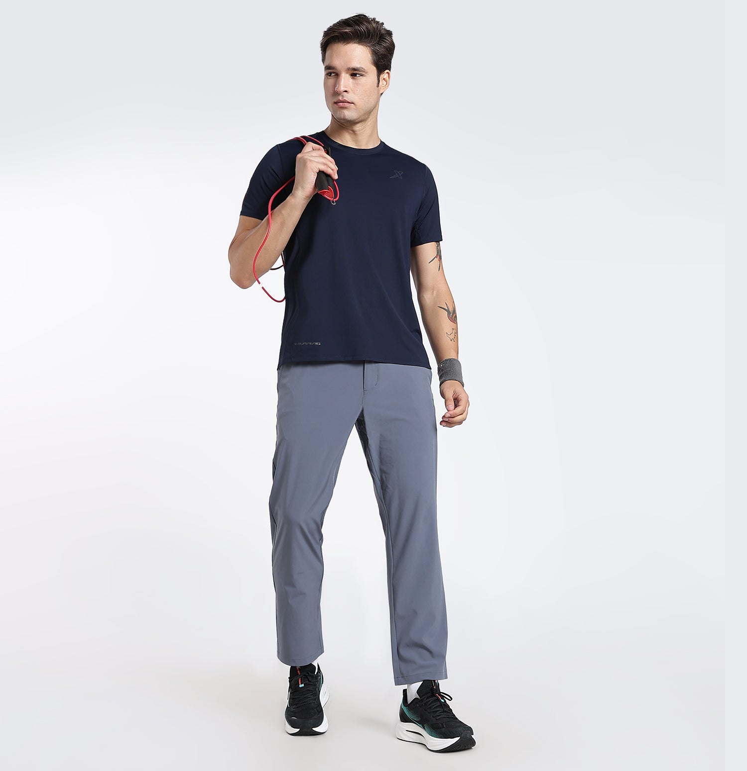 Elastic Weave Quick-Dry Pants - Searock Grey
