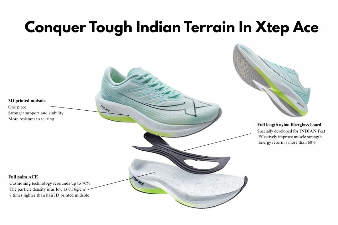 Conquer Tough Indian Terrain In Xtep Ace