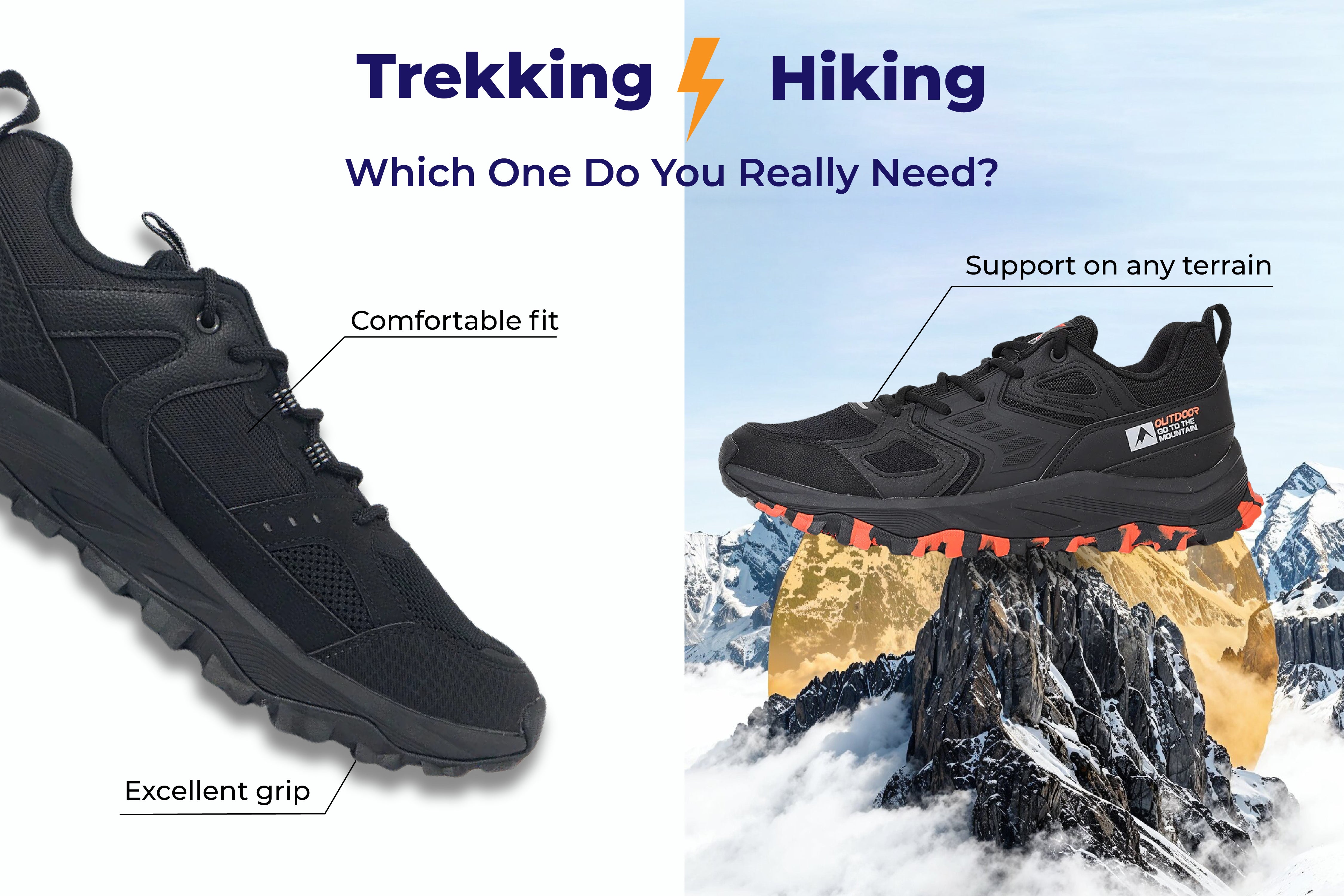 Trekking vs Hiking Shoes: Which One Do You Really Need?